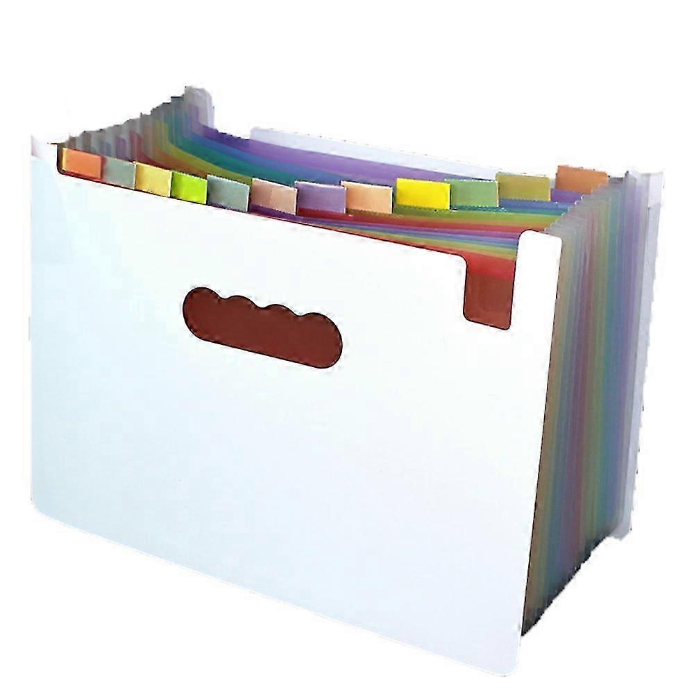 Expanding File Folder with Sticky Labels,File Organiz,White