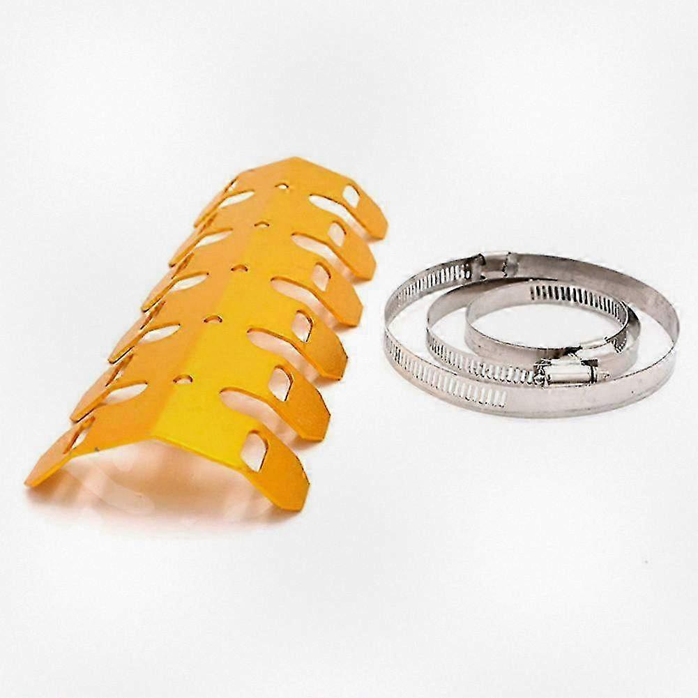 1 Pcs Motorcycle Exhaust Muffler Pipe Heat Shield Cover Heel Guard Compatible with Certain Brands for Dirt Bike