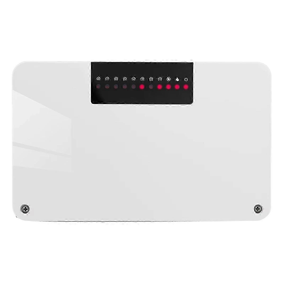 Beok Zone Heating 8-Channel Wireless Hub Central Heating System Smart Thermostat for Gas Boiler Water Floor Actuator