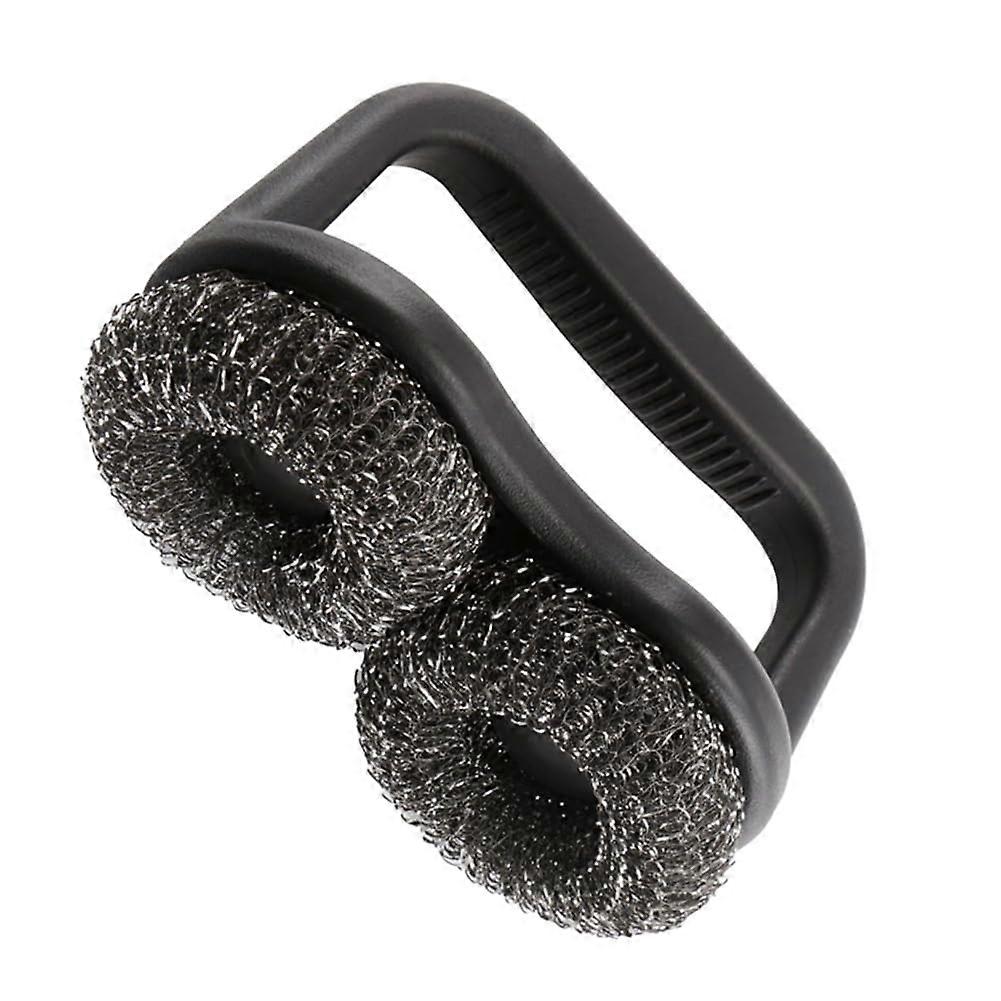 Grill Brush, Extra BBQ Grill Cleaner Brush with Safe Wire Bristles for Gas and Charcoal Grates, Durable and Efficient Cleaning Tool