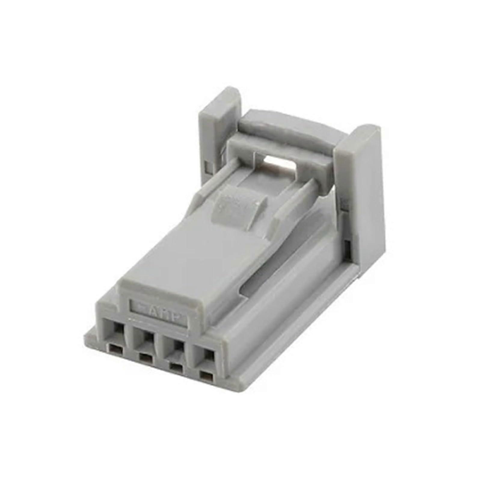 Auto 4-Pin Connector 1473672-2 Wiring Harness Electrical Plug with Terminals for Automotive Applications (5pcs)