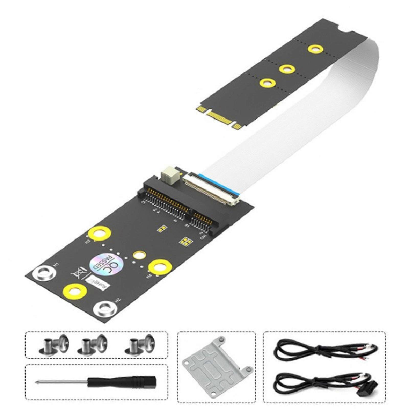 M.2 NGFF to Mini PCIE Adapter Suitable for Full/ Half Height Card Modules Perfect for Computer Networking Module Line