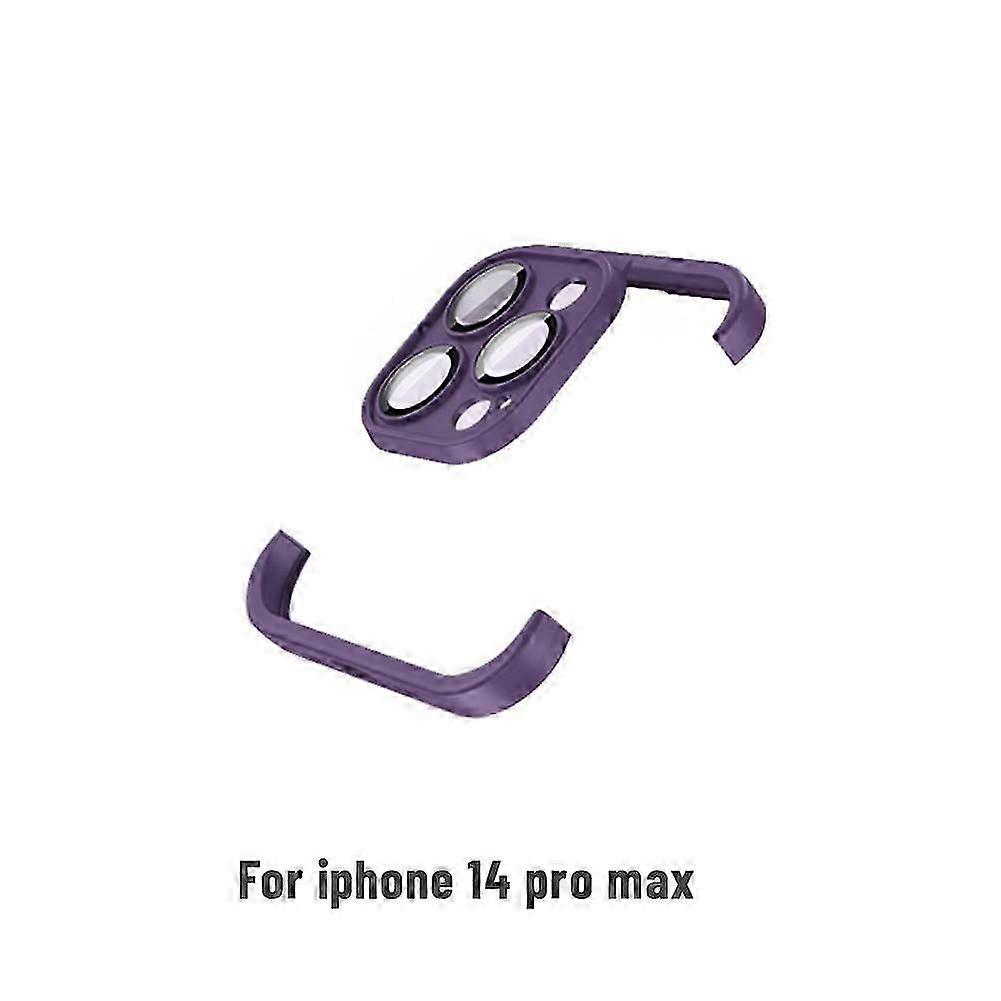Frameless Case Compatible With Iphone 14 Pro Max/14 Pro, Slim Soft Tpu Shockproof Cover With Camera Lens Protector