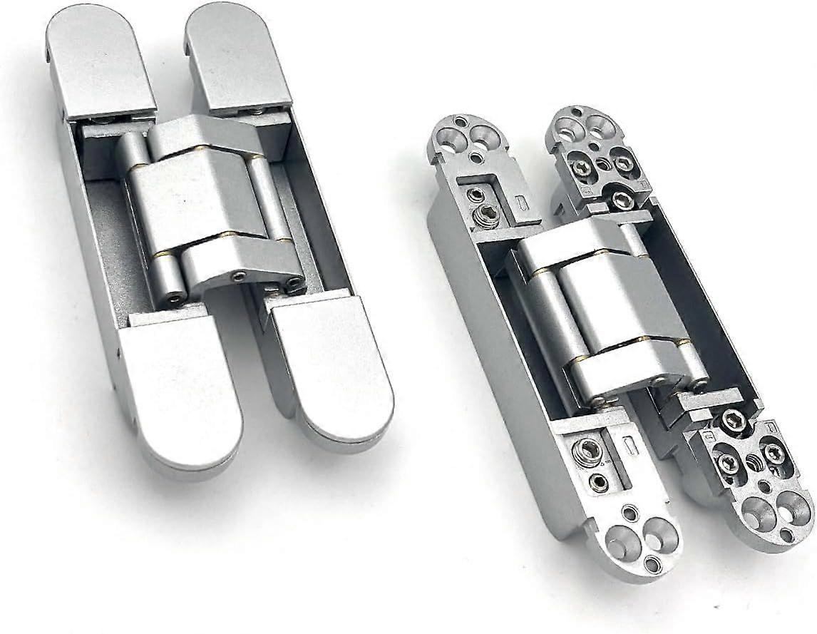 2025 Neuestes Modell 2er-Pack versteckte Türscharniere, 6 Zoll 3-fach verstellbar verdeckt