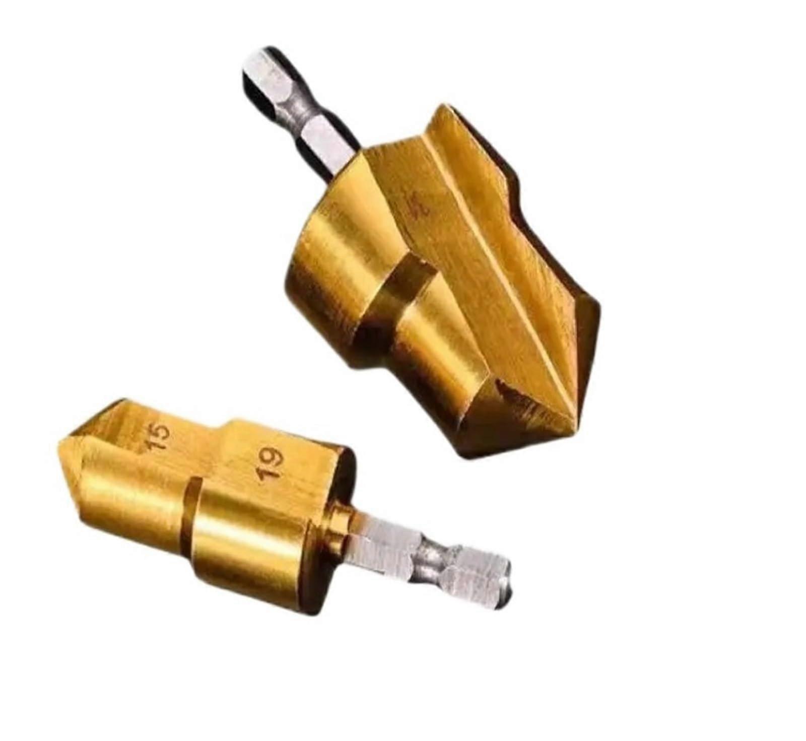 PPR drill bit, step drill, hex shank pipe connection tool 20/25/32 mm, fully open process (1PCS 1519)