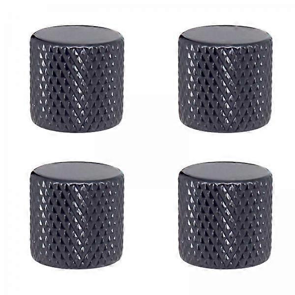 3x4 Pieces Metal Dome Knobs Electric Guitar Volume Control Knobs, Bass Volume