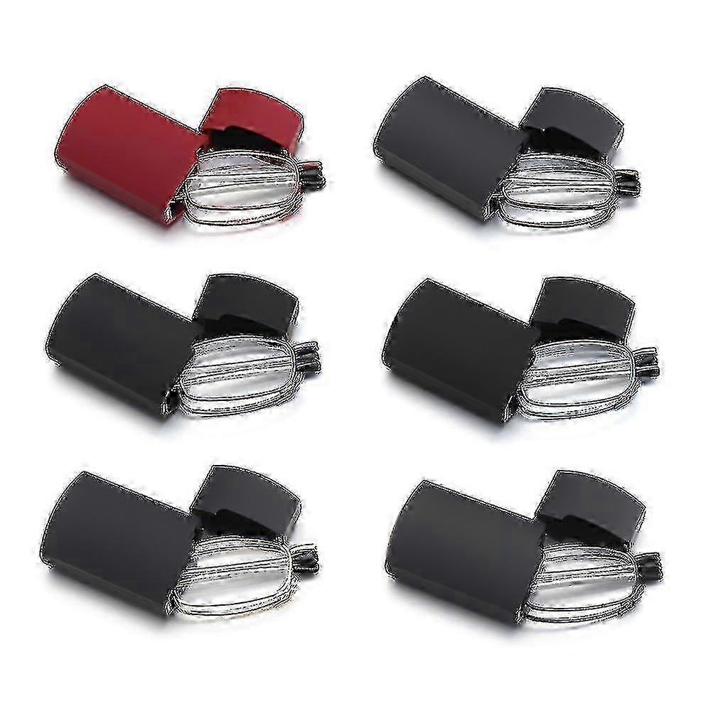 Lunettes de lecture pliantes unisexes avec étui, pieds réglables, +1.0-4.0, rouge