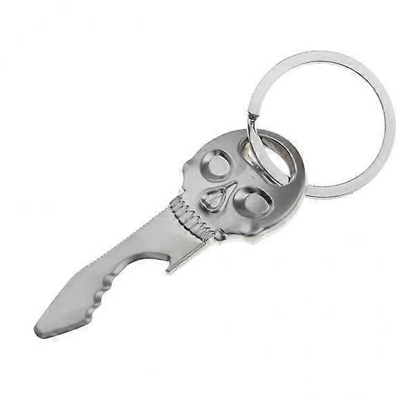 2-3 of pack Skull Mask Key Chains Men Keyring Multi-function Bottle Opener