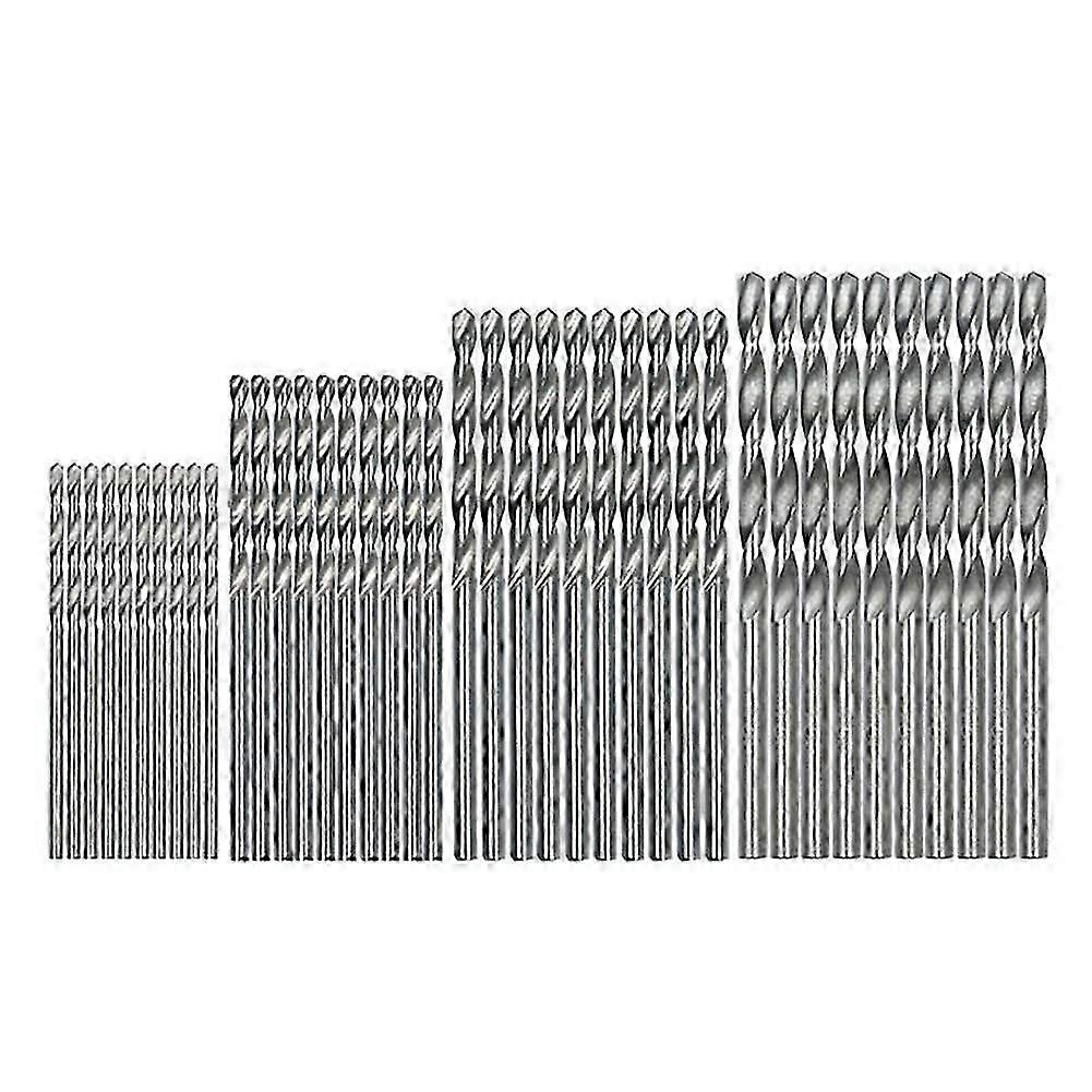 40 κομμάτια 0.5mm-2.0mm ευθεία μίνι τρυπάνι bit που μίνι μικρά τρυπάνια κομμάτια πλήρους εδάφους HSS twist τρυπάνι