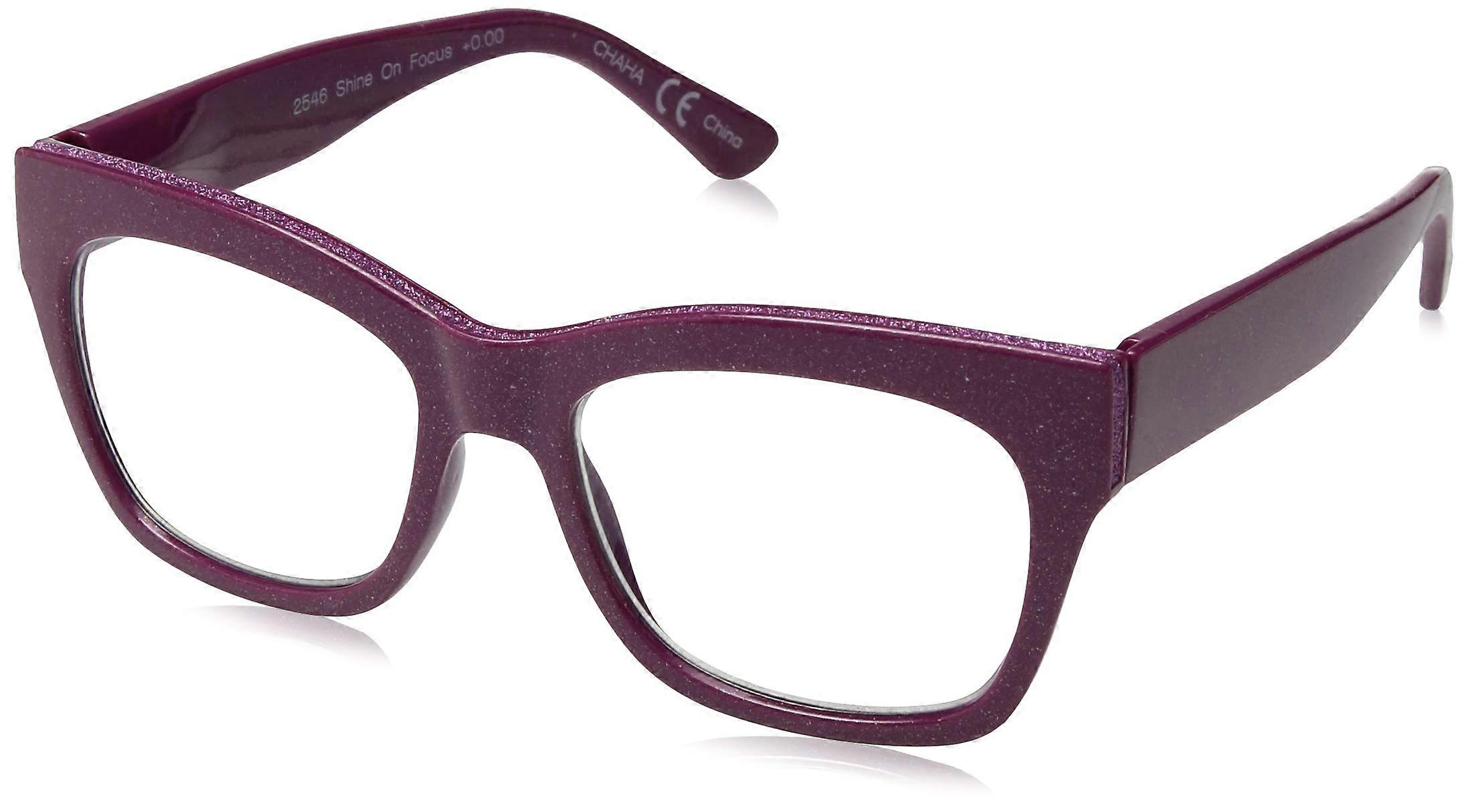 Women's Shine On Blue Light Blocking Reading Glasses And No Correction Eyewear