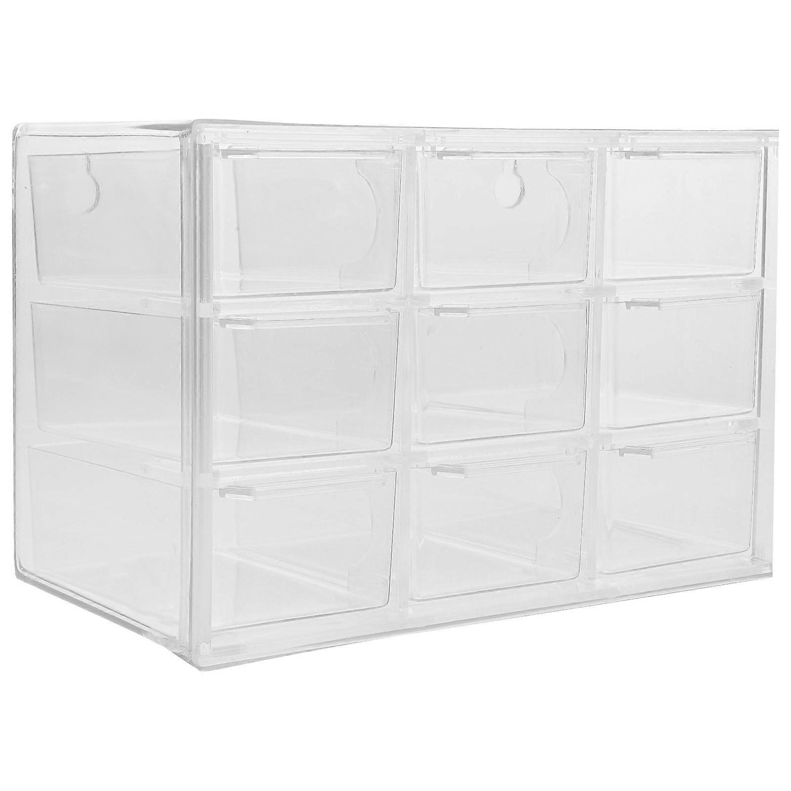 Drawer-type Storage Solution, Compact Size Fits Any Dresser or Table