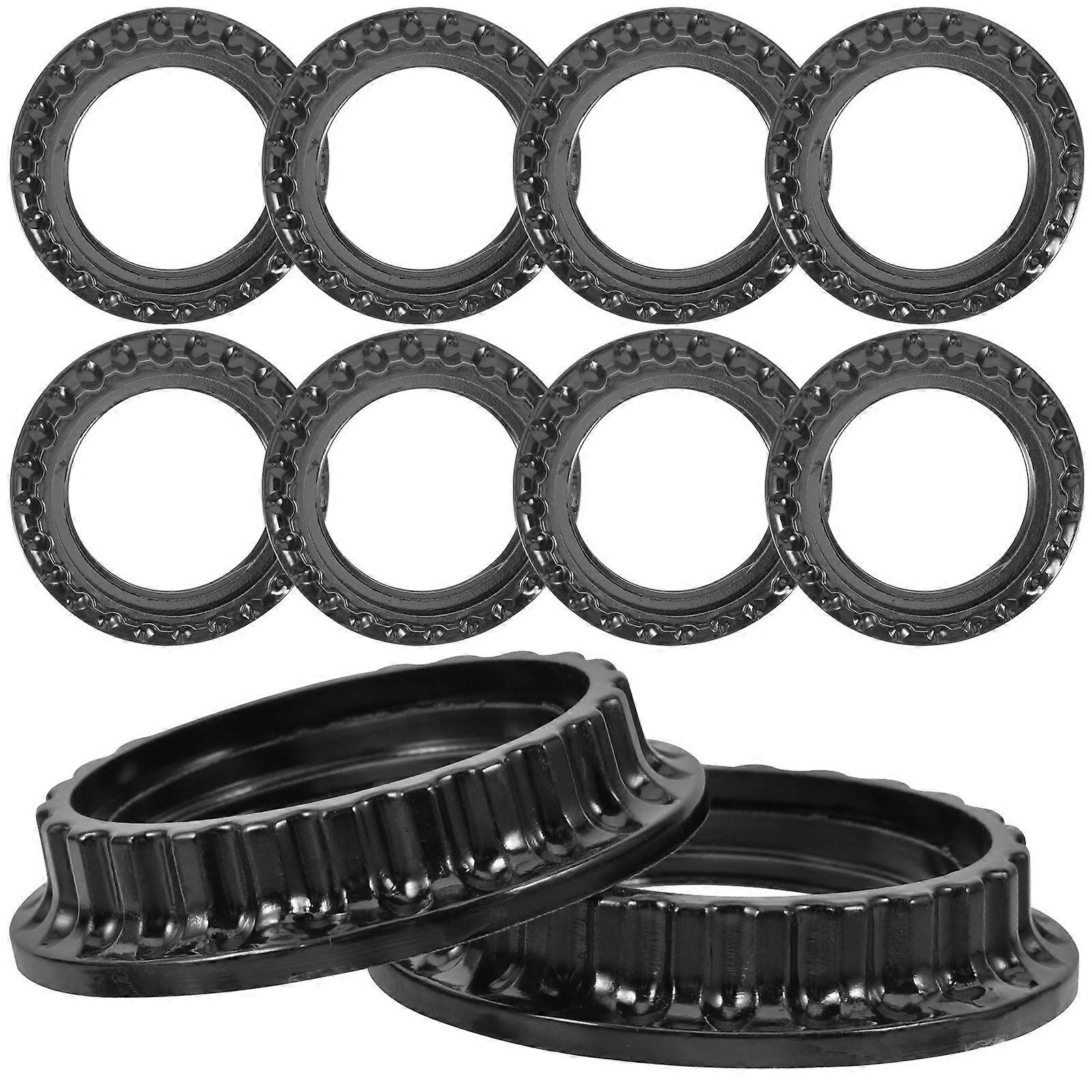 10pcs Lampshade Adapter Rings, Durable Reducer for Secure Lamp Fixtures, Easy Installation, Strong Load Bearing Capacity, Elegant Design, Compatible