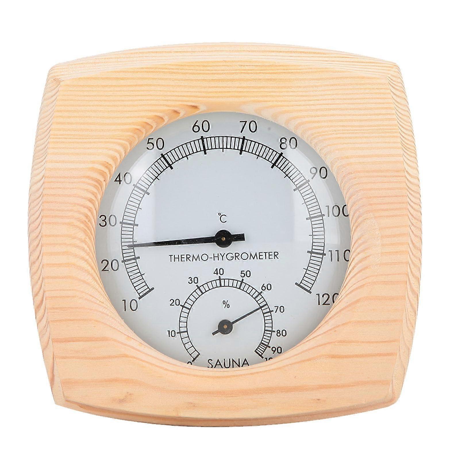 Accurate Immediate Data Sauna Room Thermometer Hygrometer, High Temp Resistant Explosionproof