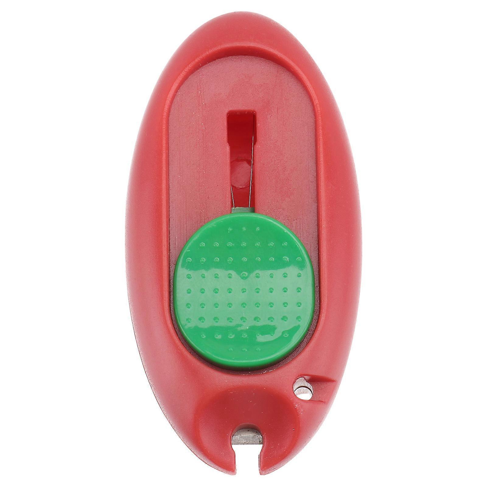 Threading Needle Elderly Sewing Supplies Red Plastic Thread Guide Cutting Device 6*3*1cm For Home Use 1Pack