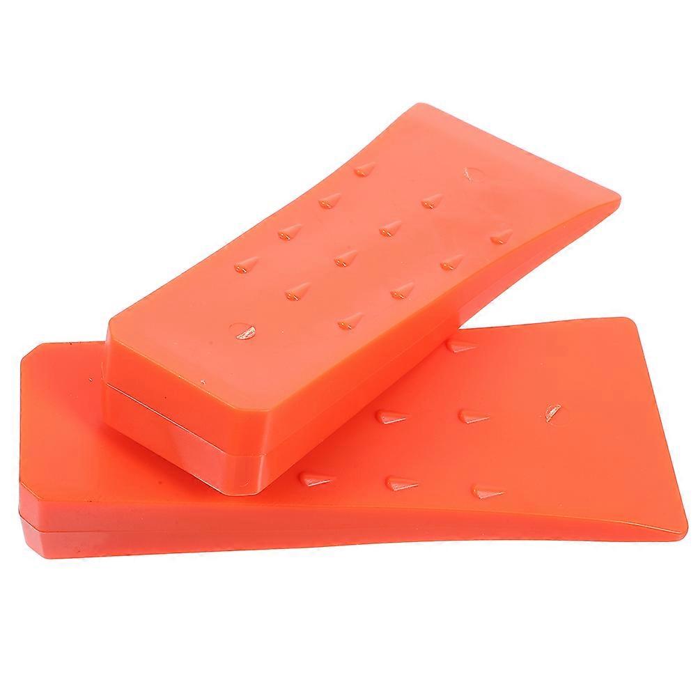 Tree Felling Equipment Plastic Felling Wedge Maintain Tree Fall Orientation for Wood Cutting 2Pcs