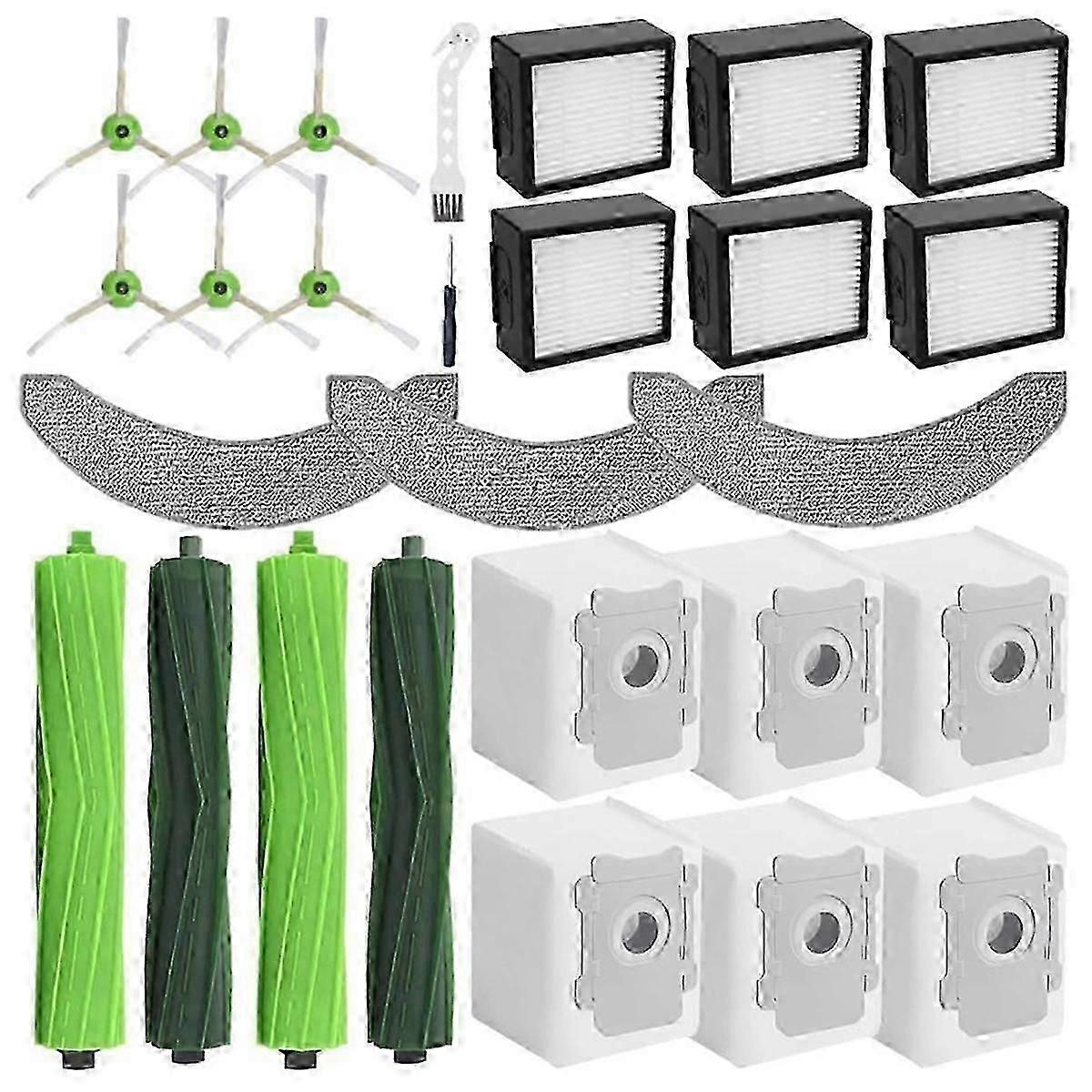 Für IRobot Roomba Combo J9+ & Combo J7+/Plus Roboter Staubsauger Hauptseitenbürste Hepa Filter Mop Cl