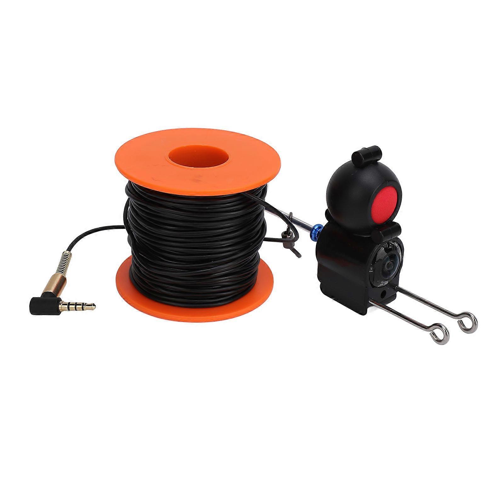 Caméra de pêche sous-marine CVBS 2 MP haute résolution avec détecteur de poissons et câble de 30 m pour extérieur 12 V