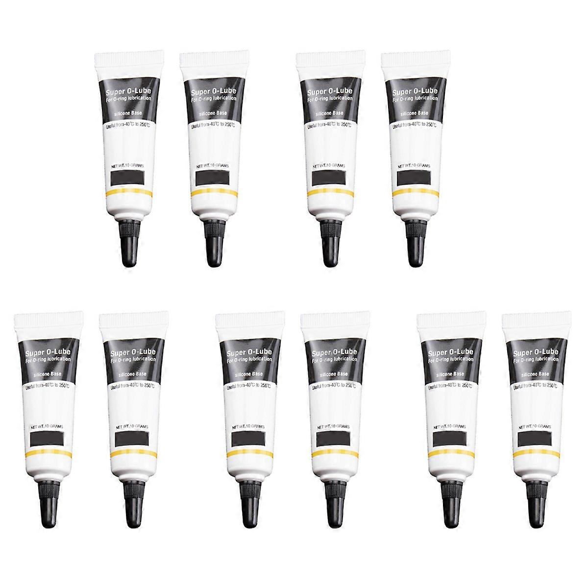 10X High Grade Silicone Grease Lubricant Super O-Lube O-Ring Lubrication for O-Ring Maintenance of A