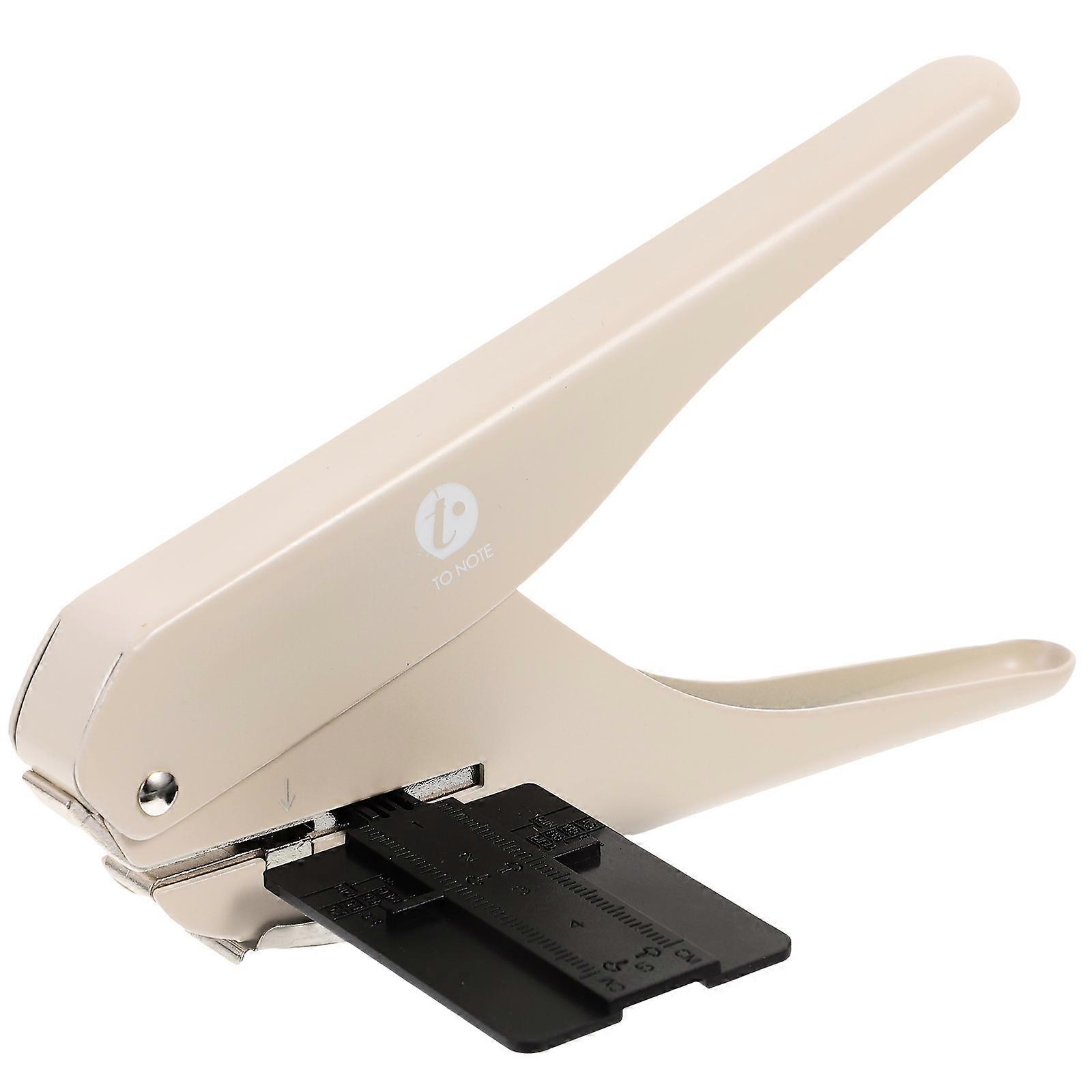 Cute Single Hole Puncher Mushroom Shape Paper Punching For Crafts 12x6cm Iron Manual Puncher 1Pc