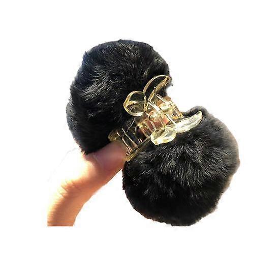 Plush Hair Clip Mini Anti-deformed Fasten Tightly Non-shedding Claw Accessory
