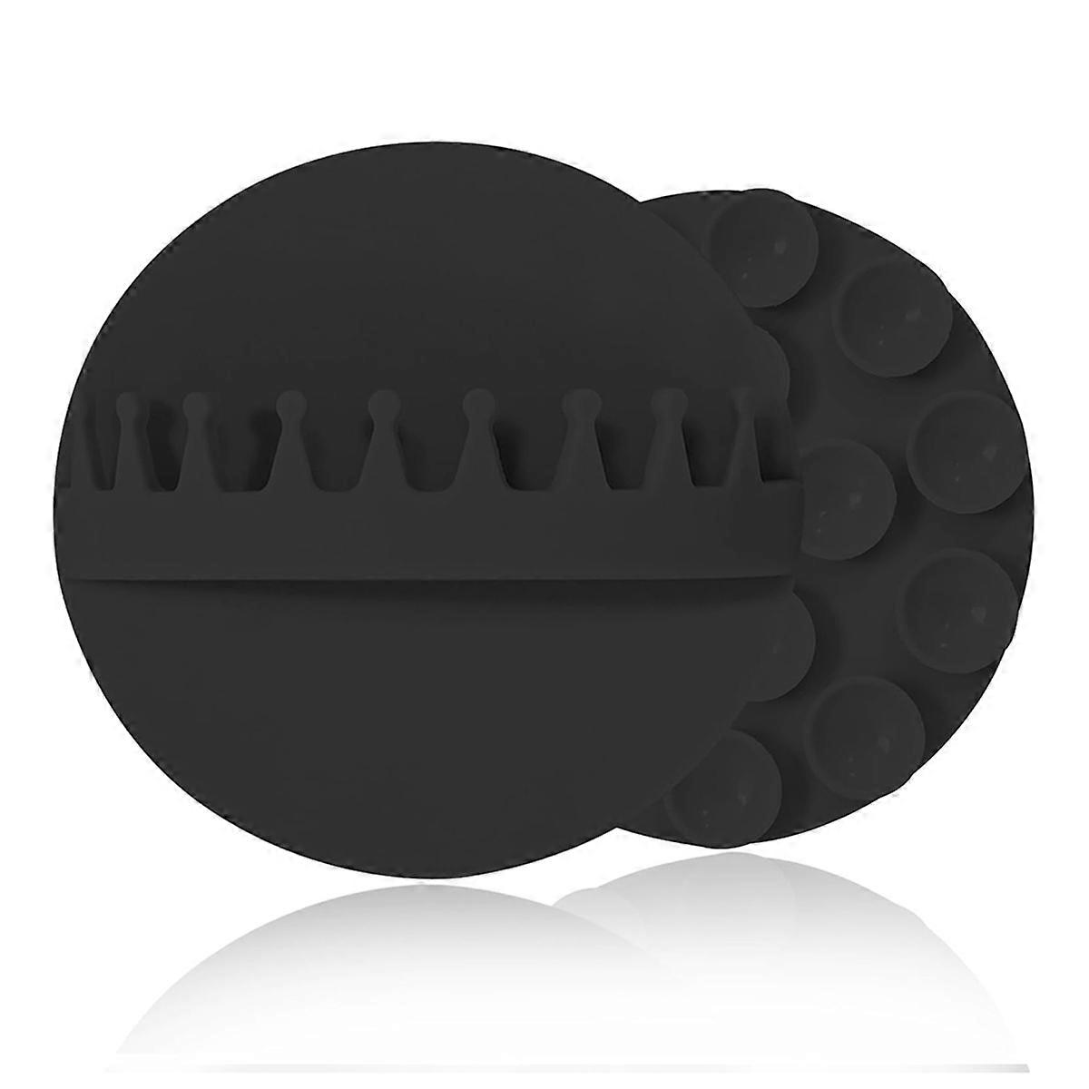2PCS Hair Catcher Shower,Wall-Mount Suction Hair Collector,Hair Trap for Shower Drain,Reusable Shower Wall HairCatcher,A