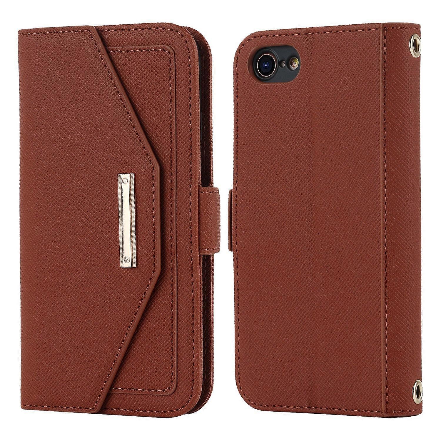 מגן עבור Iphone 13 חום מגן צלב גרגרים ארנק עור No300