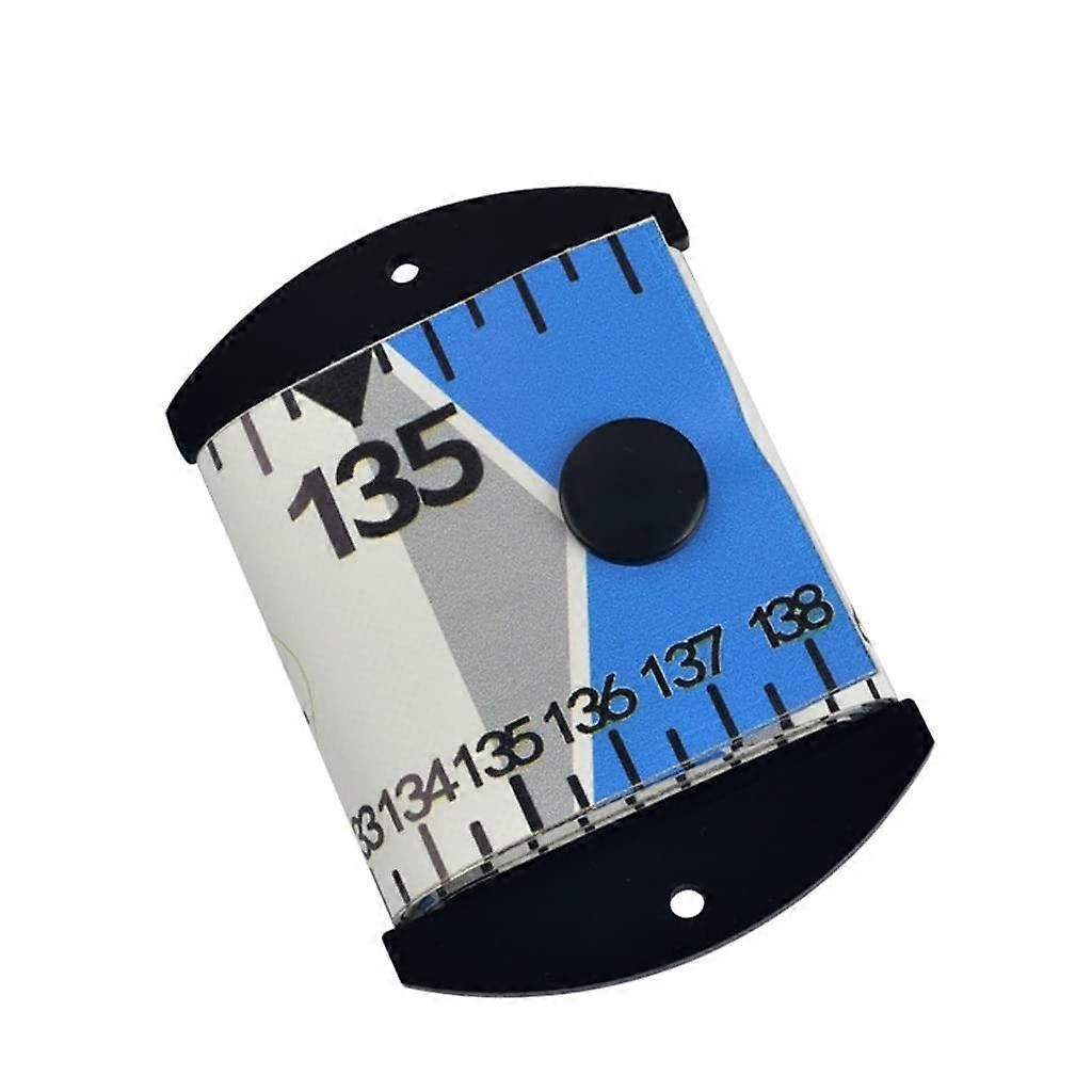 Fishing Tape Measure 138cm x 5cm Foldable PVC Fishing Ruler Measuring Tool blue