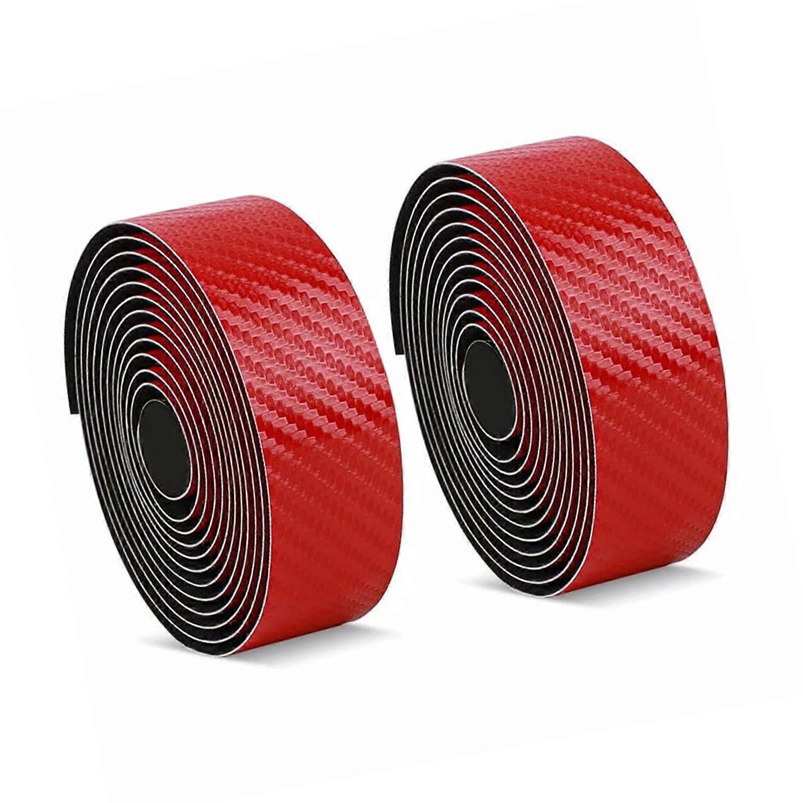 2pcs Comfortable Bicycle Handlebar Tape Cushioned Grip Cycling Handlebar Wrap Accessories for Road Bikes