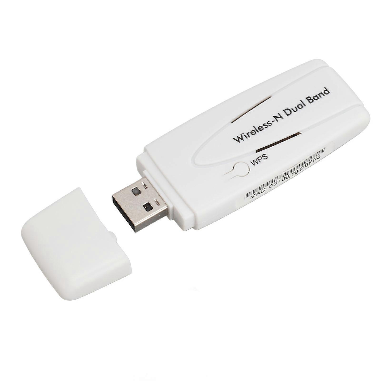 Professional High Speed 300Mbps 2.4GHz 5.8GHz Dual Band Wireless N Adapter for Ralink RT3572 Chipset USB WiFi Adapter