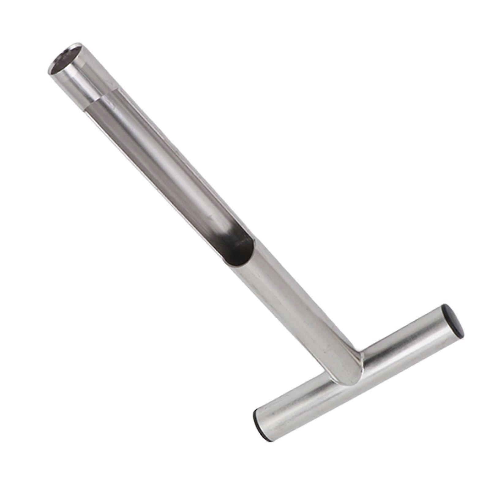 Soil Sampler Probe 304 Stainless Steel Protable T Handle Soil Sampling Tool for Farm Garden Lawn 12in 