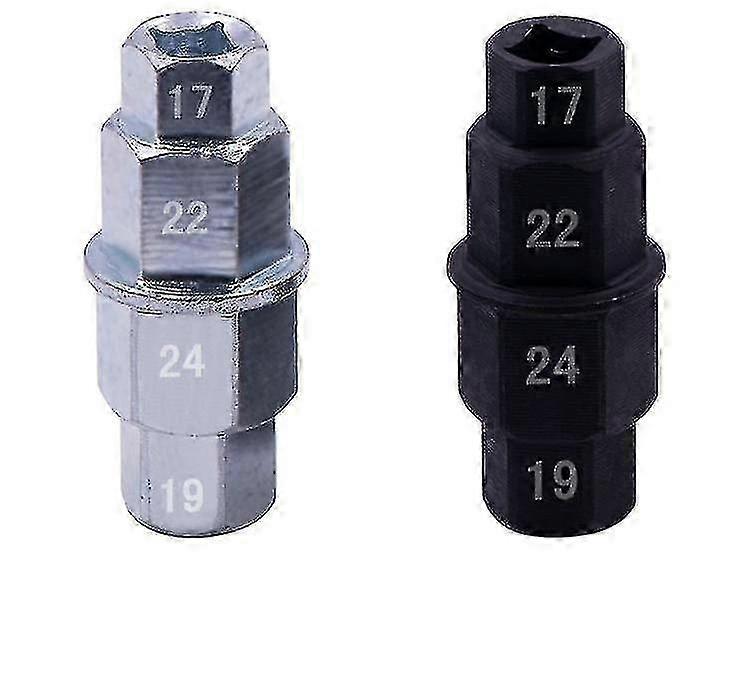 Universal Motorcycle Repair Tool for Front Wheel Spindle Disassembly Hexagonal Sleeve