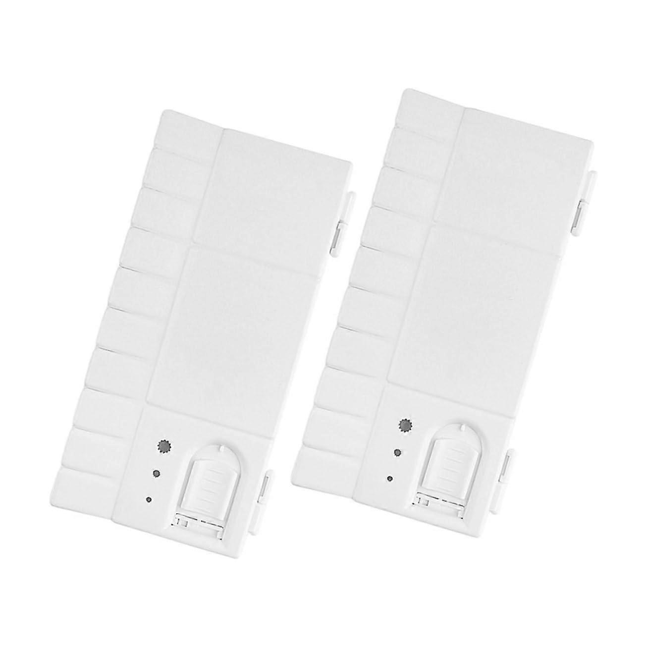 Reusable Color Mixing Box Set for Watercolors and Acrylics - 2 Travel-Friendly Palettes, Durable and Portable Design