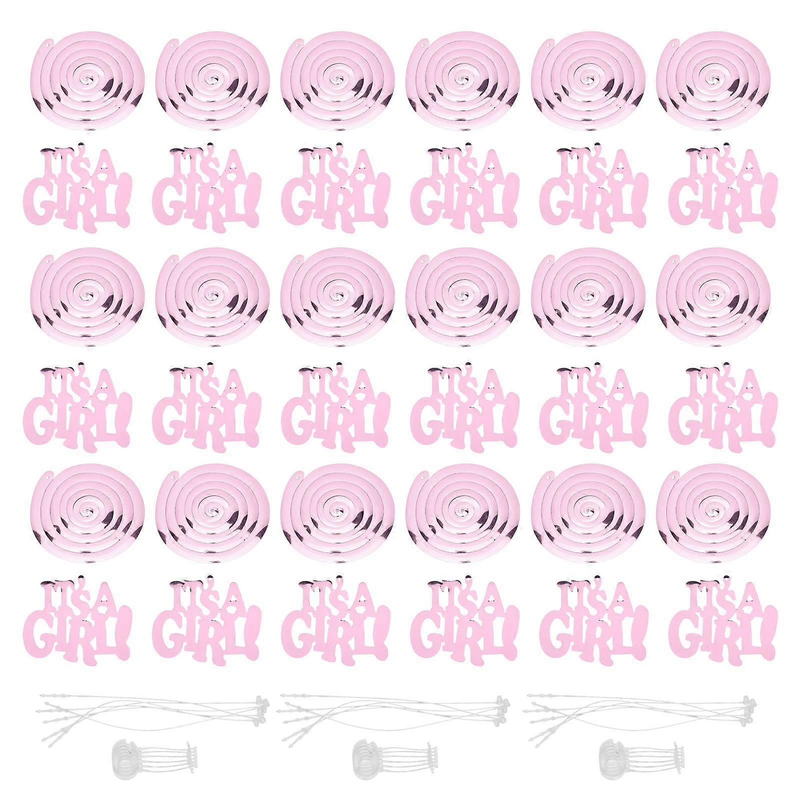 2025 Latest Model Whirls Party Decoration Bright Colors Hook Design Baby