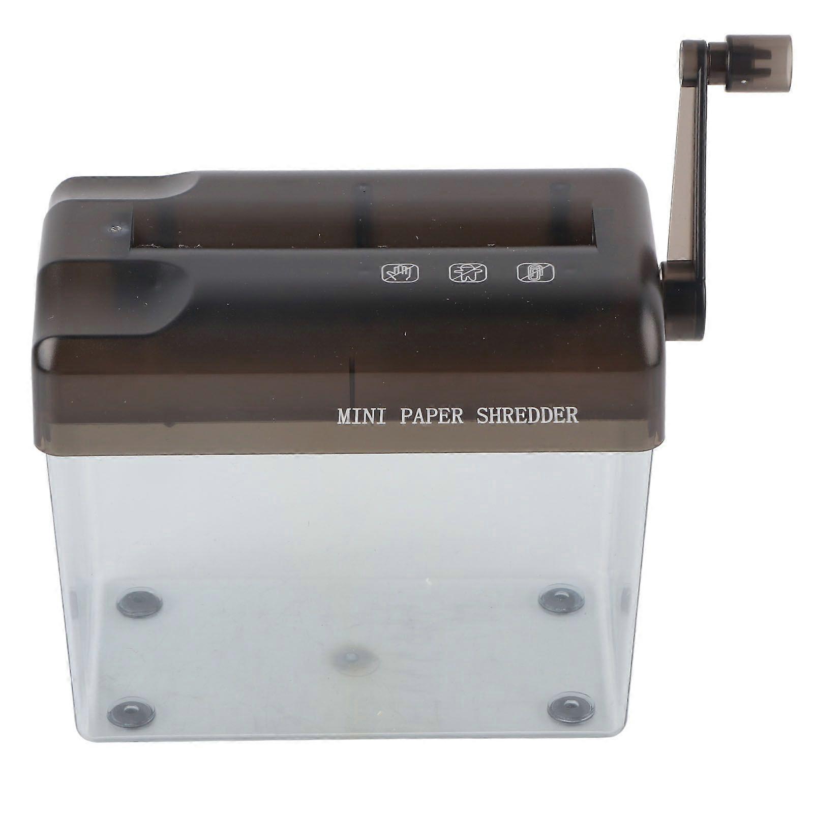 2025 Latest Model Manual Paper Shredder Portable Manual Compact Structure