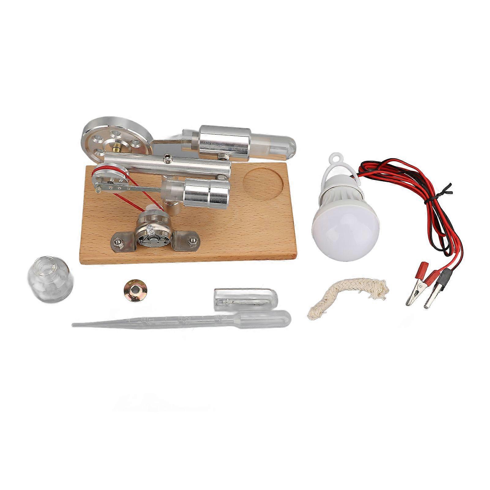 2025 Latest Model  Hot Air Stirling Engine Multifunctional Education Toy