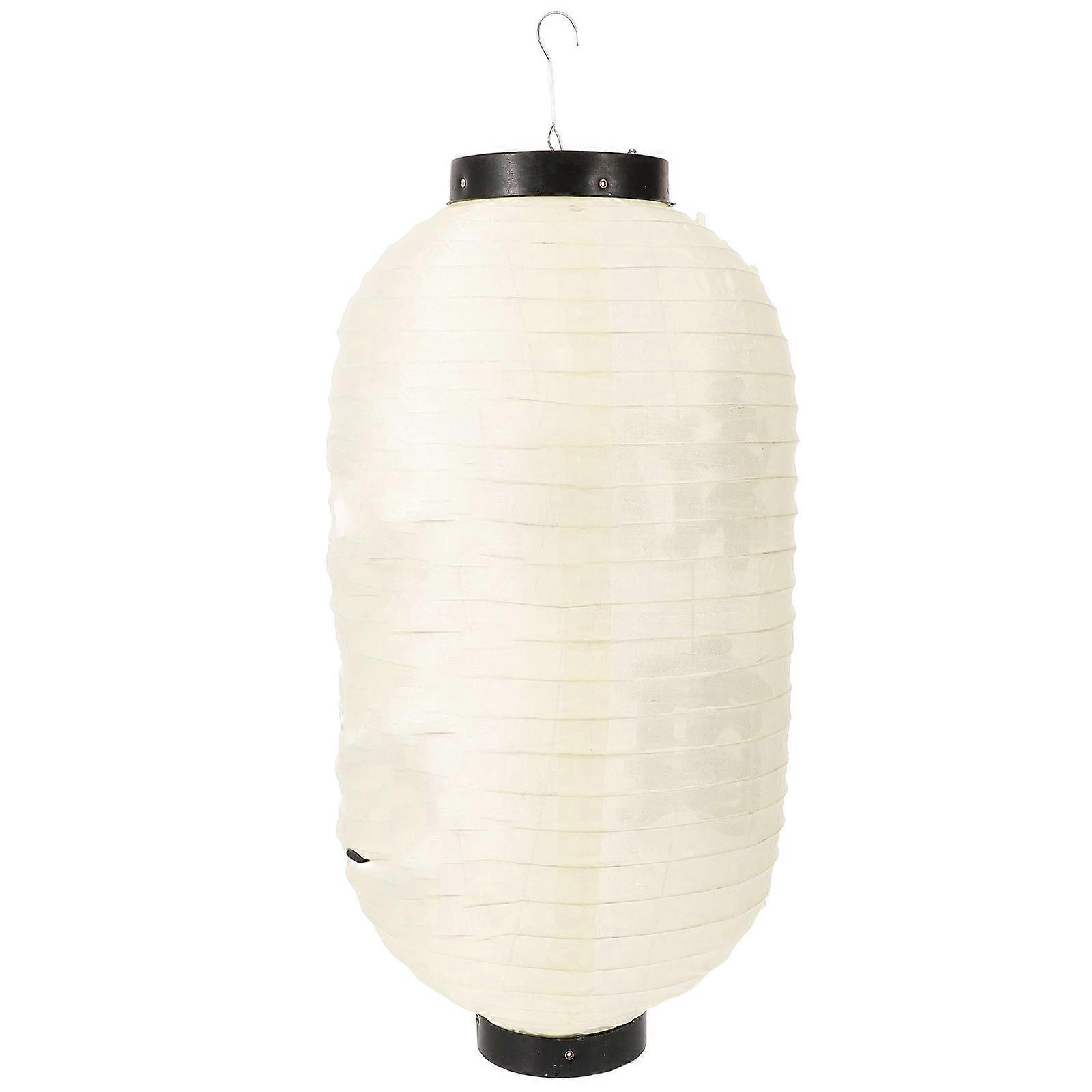 Lanterne suspendue extérieure de style japonais – Ornement décoratif beige pour les fêtes, les restaurants et l’amélioration de l’ambiance festive à la maison