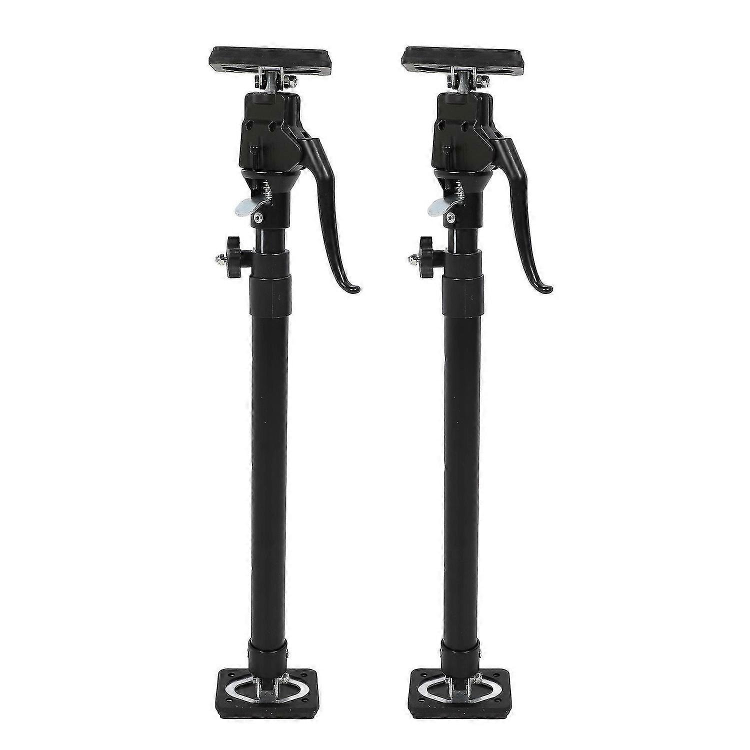 2PCS Telescopic Support Rod Adjustable Lifting Pole Third Hand Installation System for Hanging Cabinet Lighting Fixture