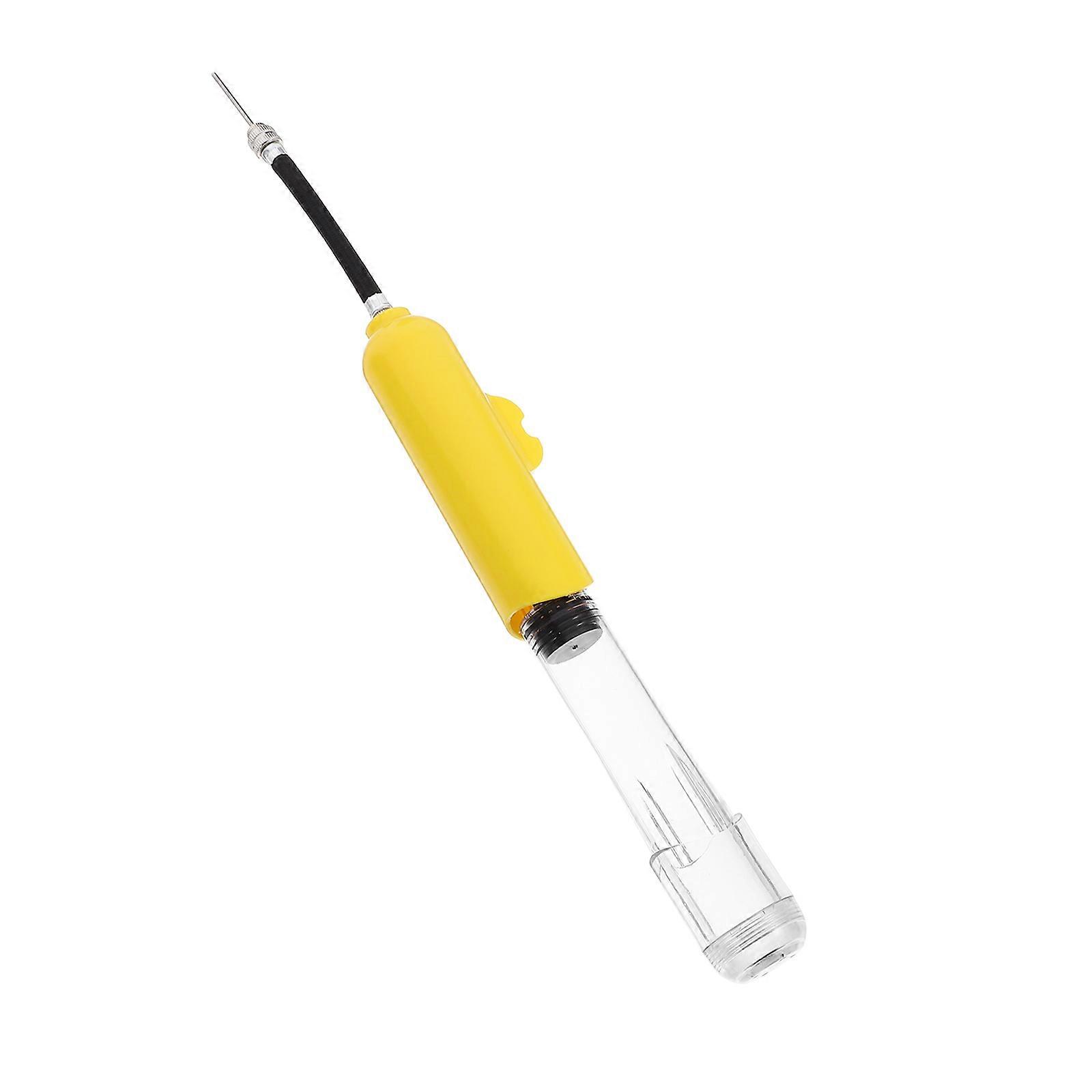 Manual Inflation Pump Portable Inflation For Sports Balls Abs Material 1Set