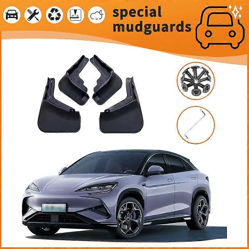 Be suitable For 24 models of BYD Sea Lion 07 Mudguards Fender Mudflaps Front Rear Flares Splash Guards Cover Car Accessorie