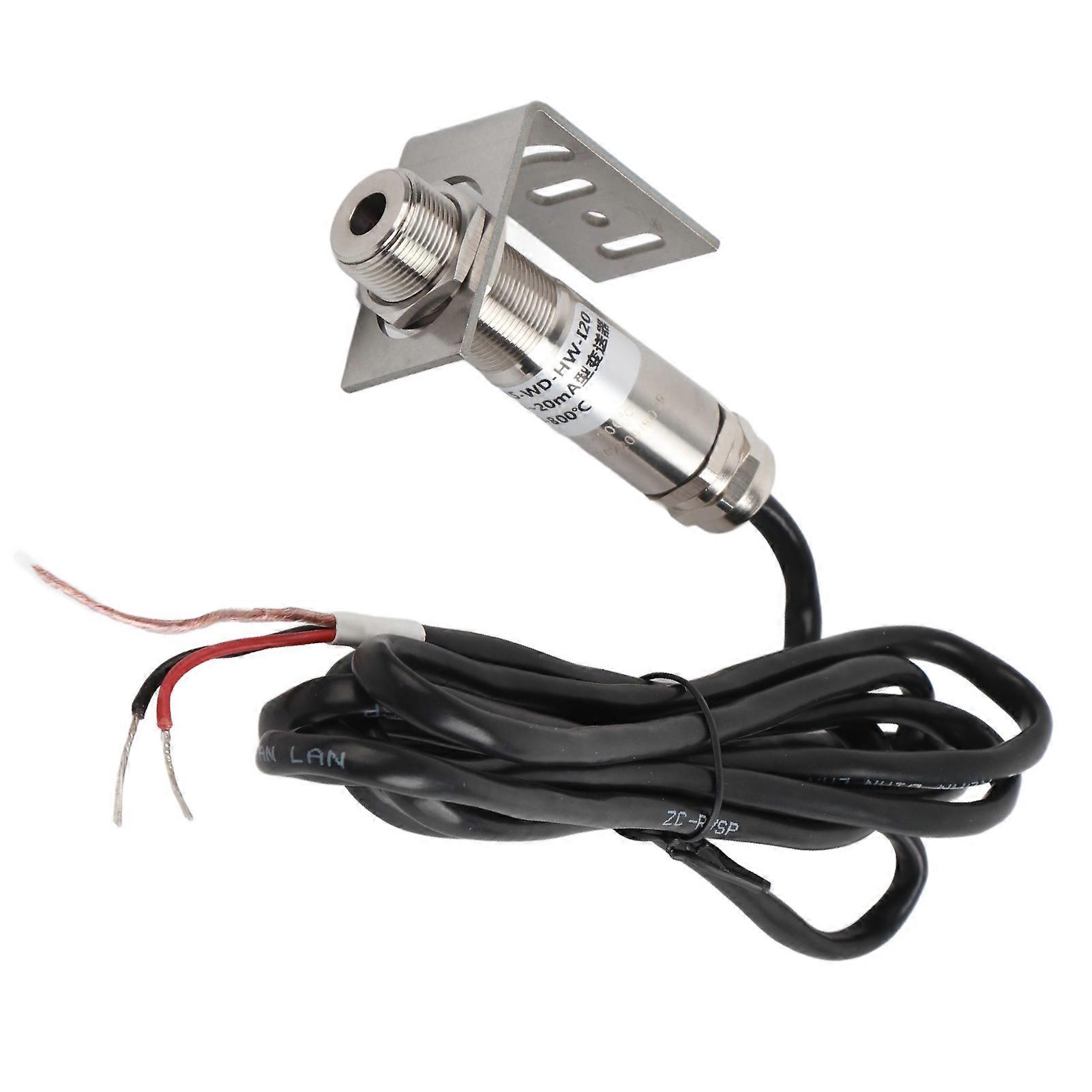 Berøringsfri infrarøde temperatursensorer Rustfrit stål følsom transmitter 420mA