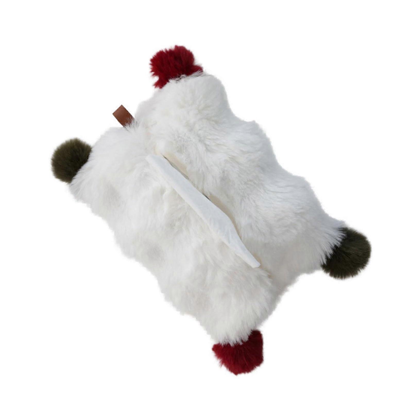 The elegant plush fabric blankets are unique plush organizers, sturdy paper bags for adults in white with short handles.