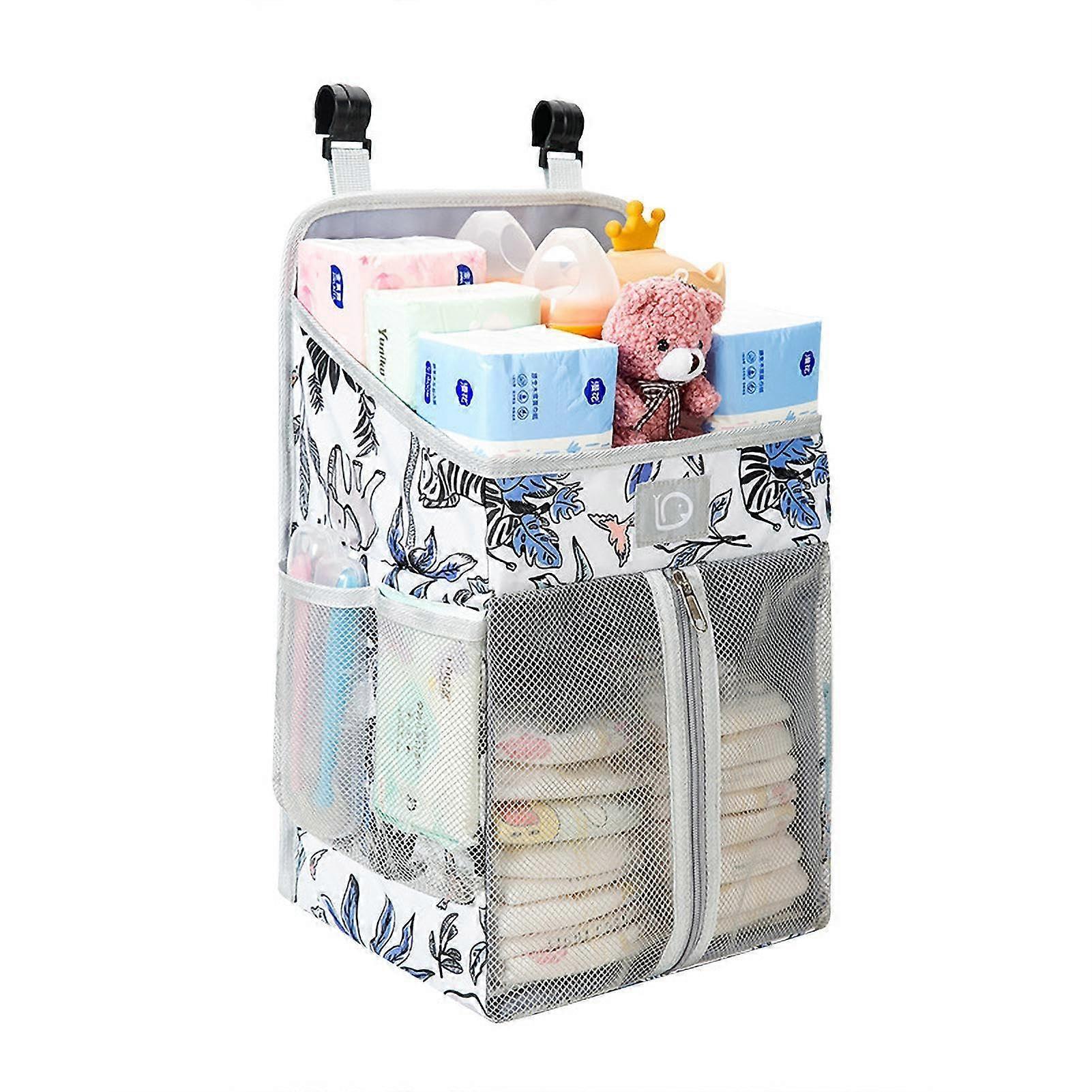 Nappy Caddy Organiser Storage for Changing Table, Cot, Wall and Bassinet
