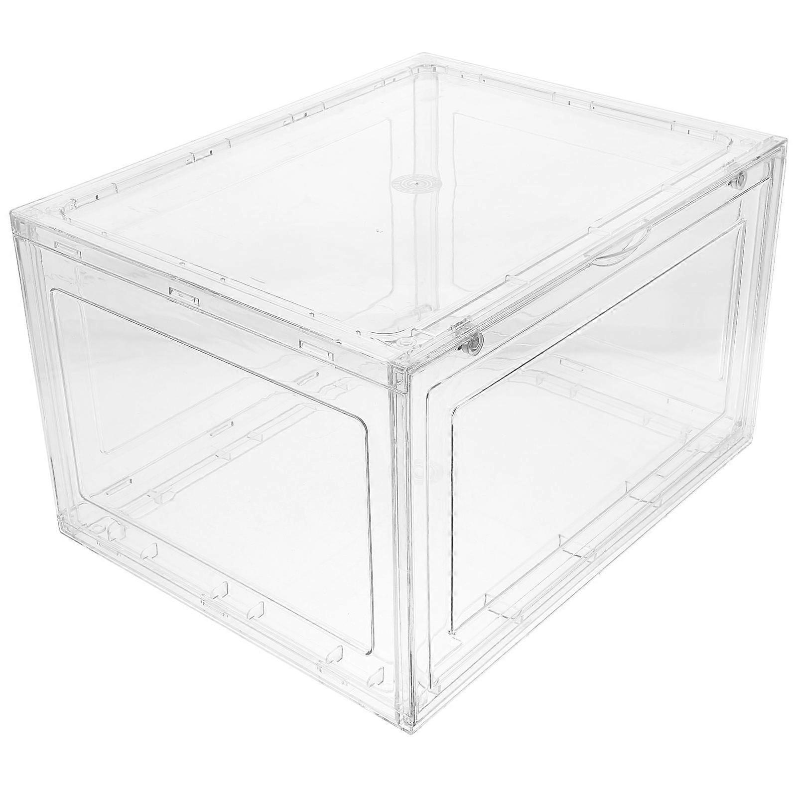 Clear Bread Box Bread Storage For Homemade Bread Households 36X29X22CM Kitchen Utensil Storage 1Set