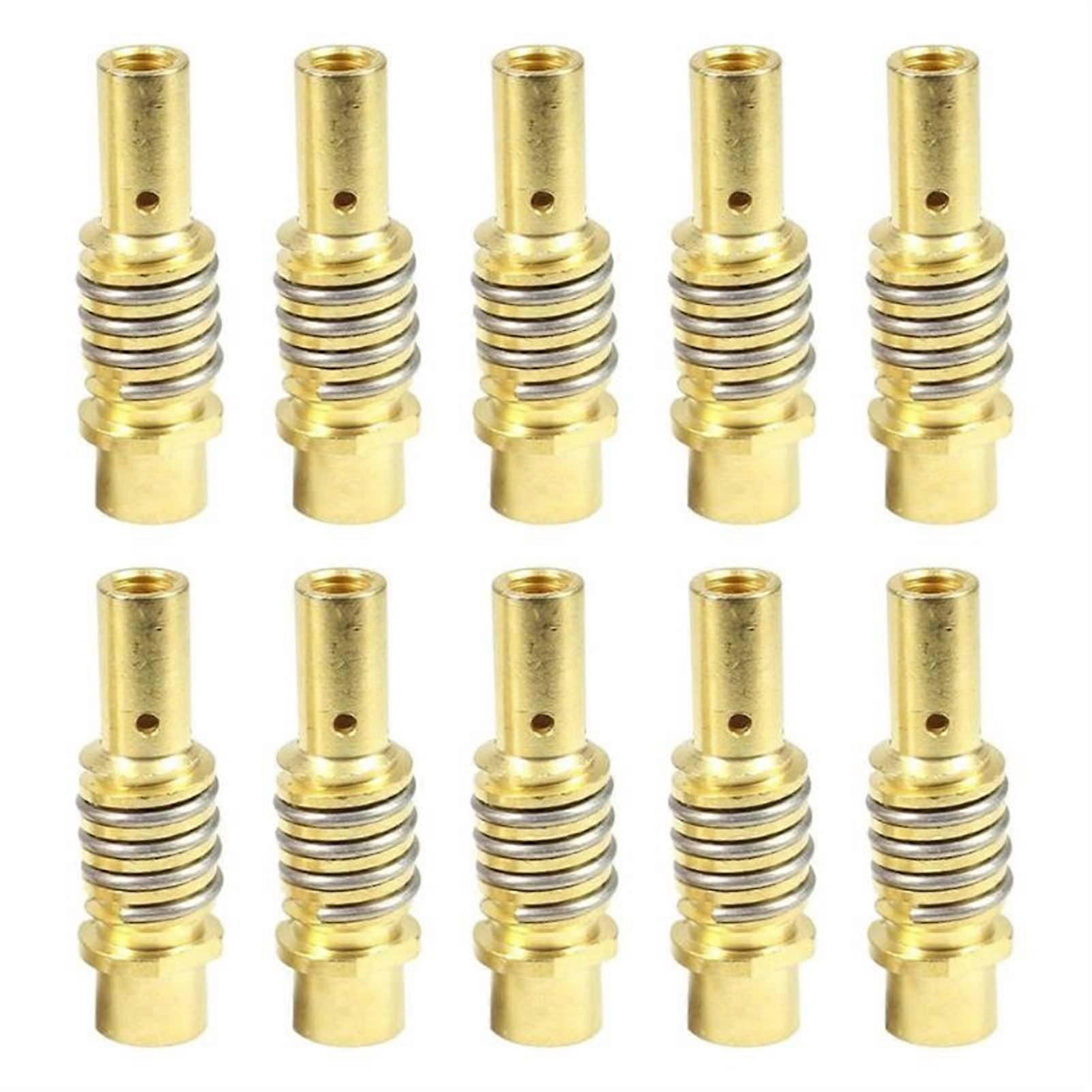 Pack of 10 Nozzles Contact Tips Holder for 1.5AK Welder Welding Tool Compatible with Welding Machines