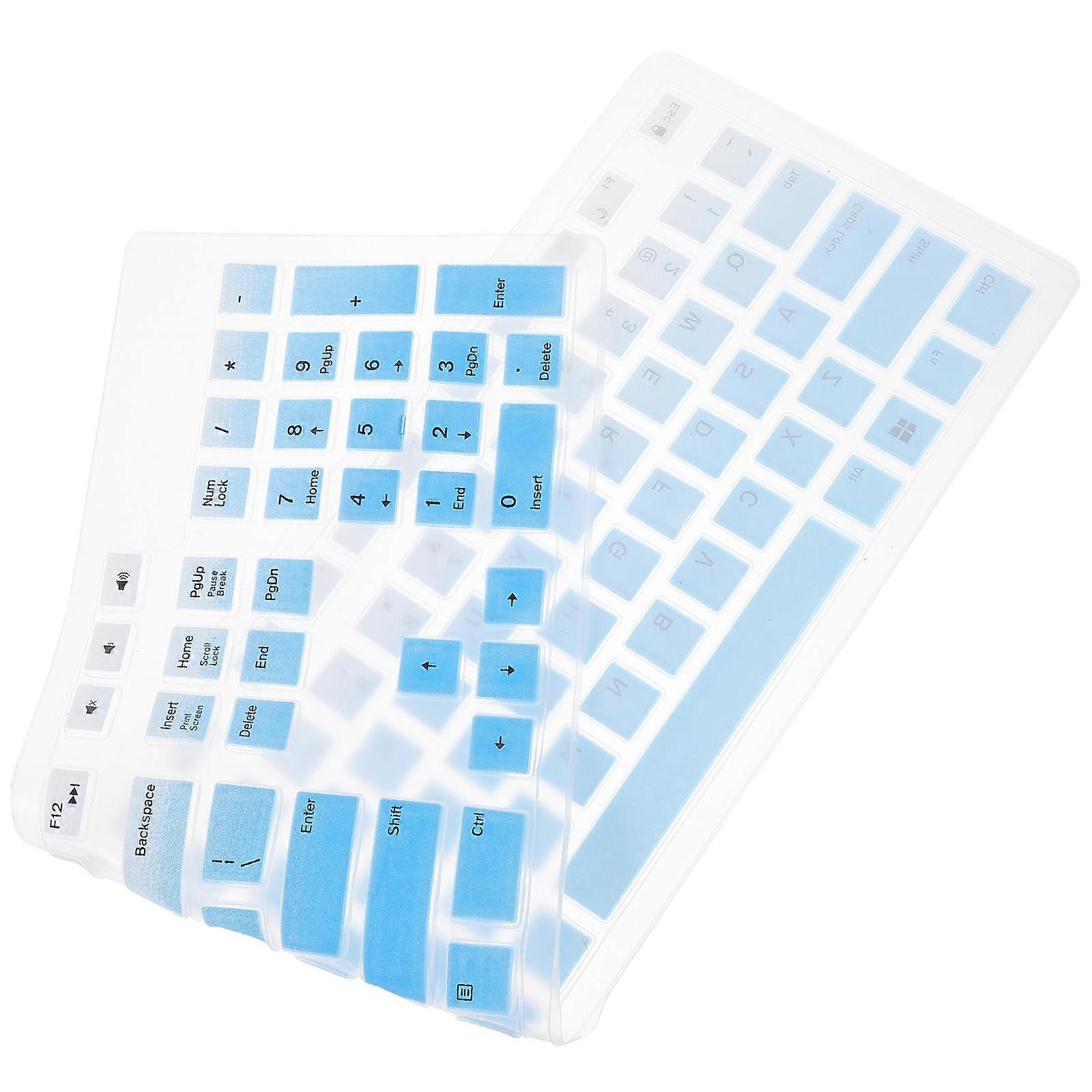 Keyboard Protector Cover Compatible for Dell KB216 Wired Keyboard Home Use Rectangle Dustproof 1Pc