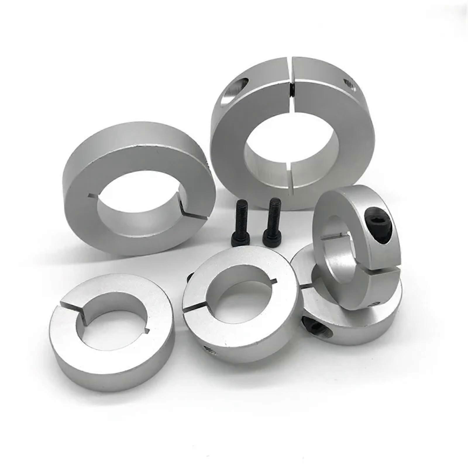 Open type retaining ring Light bearing Limiting sleeve Locking sleeve Aluminum Automatic ring positioning wave washers with slot 1pc (3168)