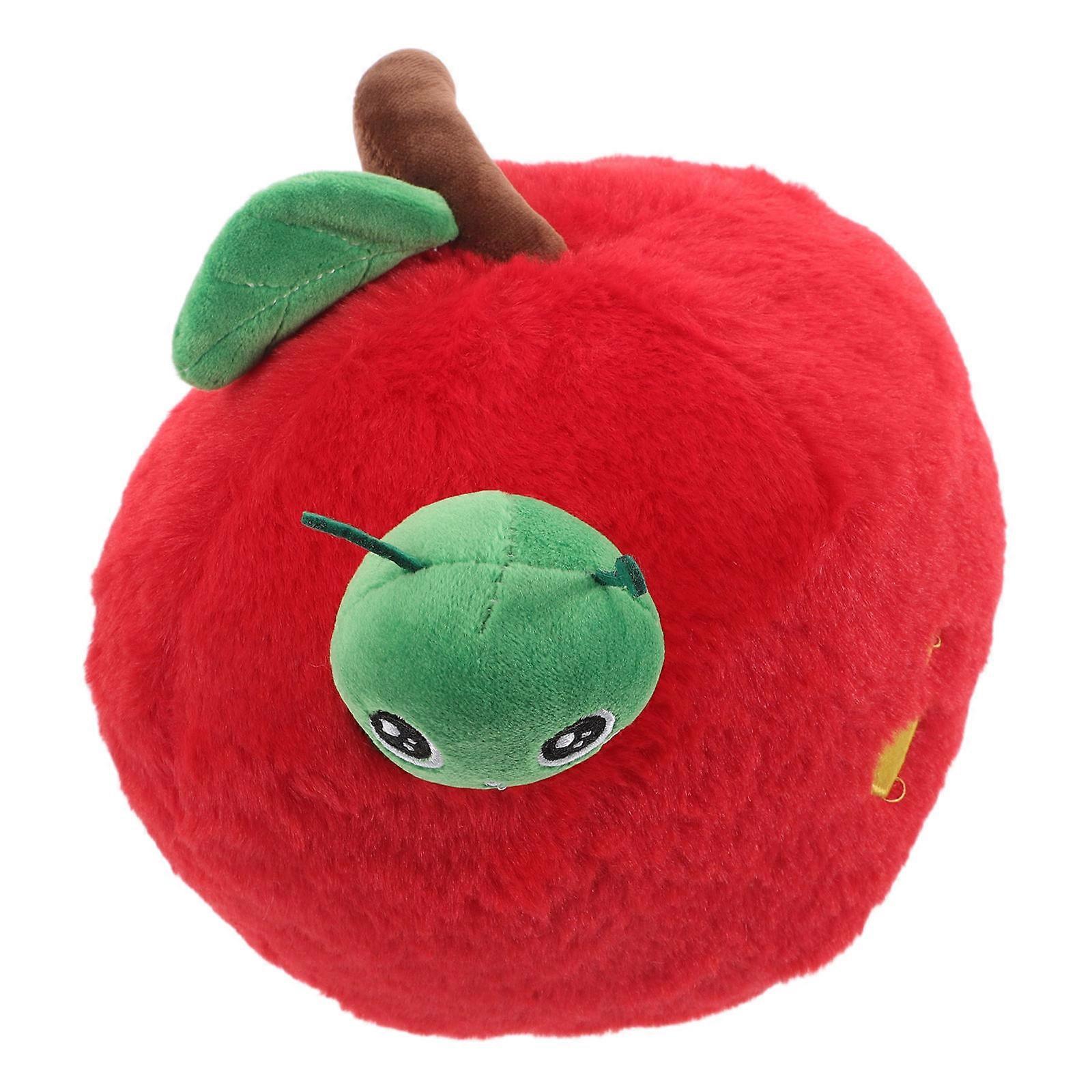 Apple Shaped Plush Pillow for Adults – Realistic Fruit Cushion for Sofa, Chair, or Bed – Unique Home Decor Throw Pillow