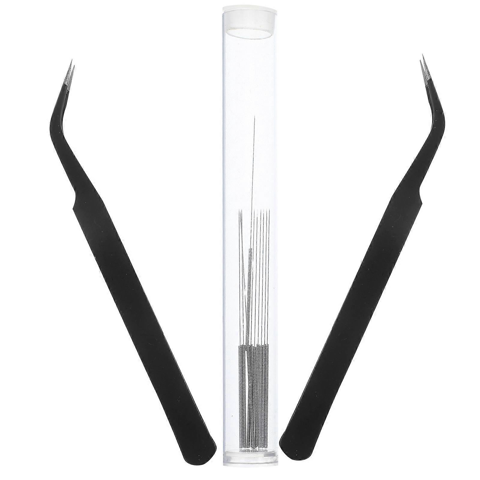 Needle Tweezers 3D Printer Accessories 3D Printing Enthusiasts Nozzle Cleaning 4.99X1.06X0.35IN 1 Set