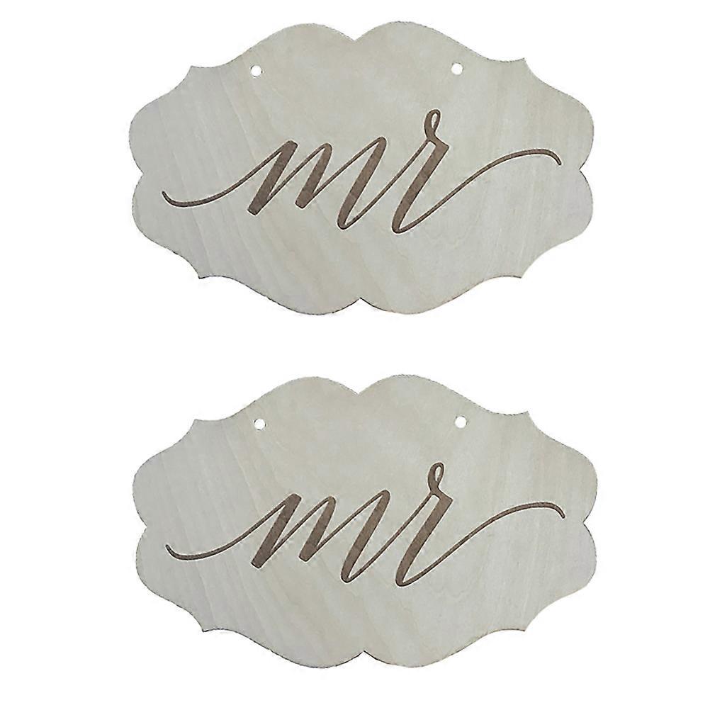 Wedding Chair Hangings for Bride and Groom Seat Decorations Made of Recyclable Plastic Grey
