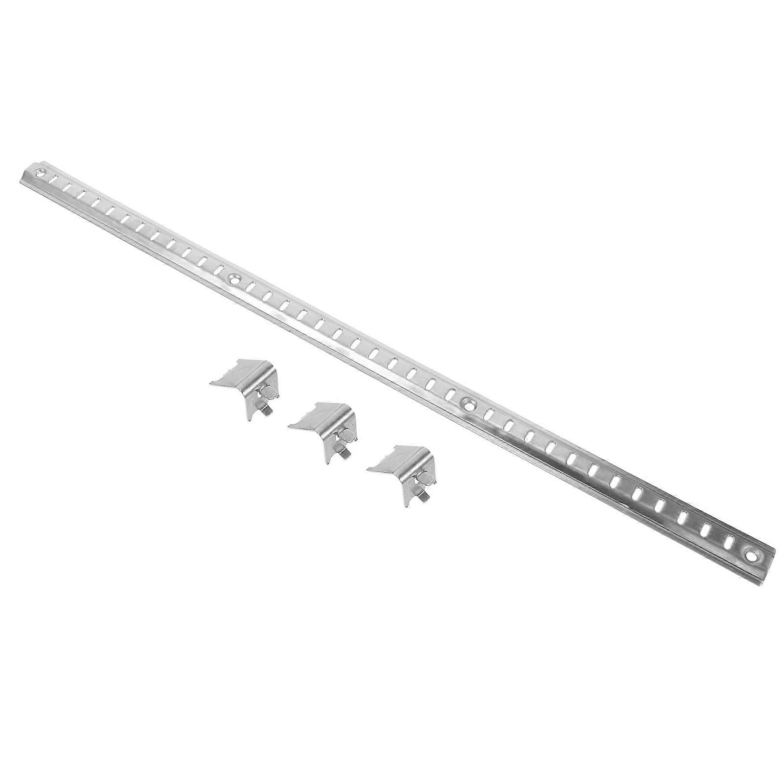 Stainless Steel Metal Shelf Clips Freezer Shelf Bracket Refrigerator Support Cooler Shelf Durable Design 1Set